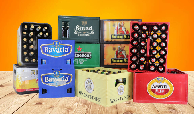 kratten bier aanbieding